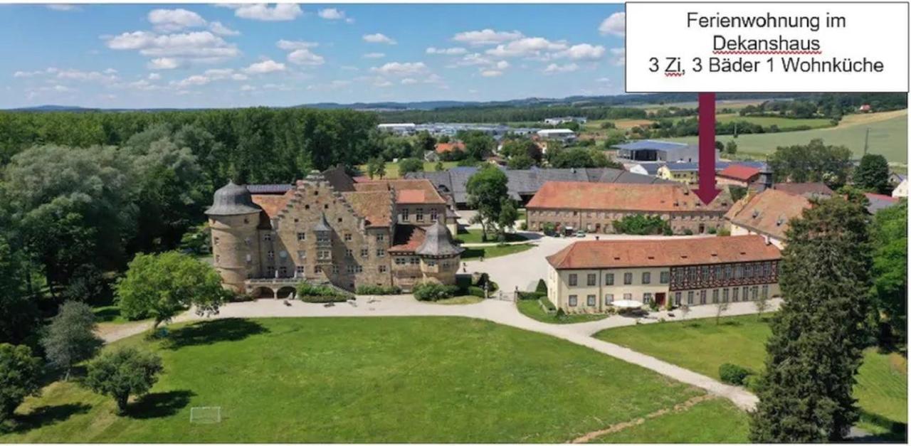 Gutsverwaltung Schloss Eyrichshof Ebern Eksteriør bilde