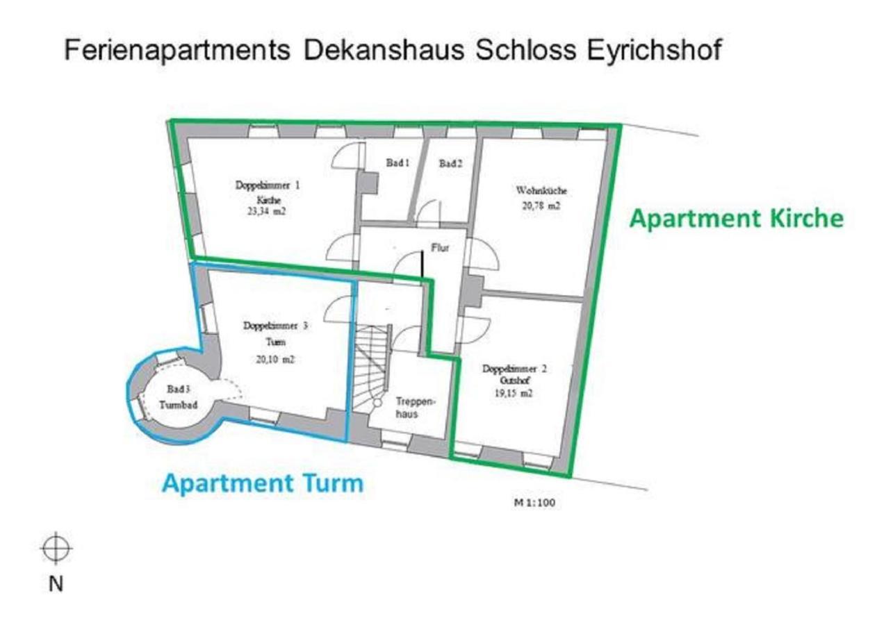 Gutsverwaltung Schloss Eyrichshof Ebern Eksteriør bilde